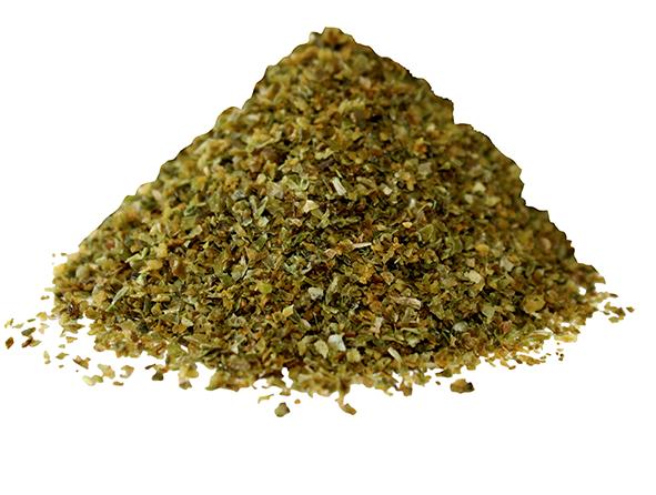 Paprika grön 1mm 18kg. säck