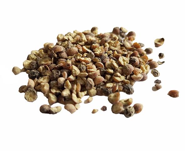 Vitpeppar krossad grovmalen 1,5-2,5mm 25kg. Säck