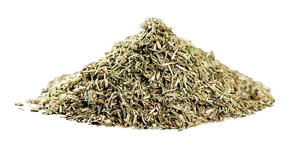 Timjan skuren blad 11kg. säck