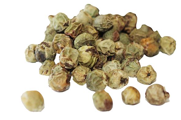 Grönpeppar malbar hela 10kg. säck