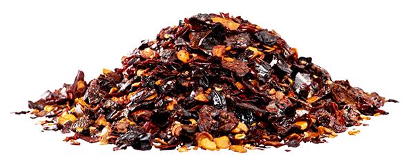 Chili ancho flakes 20kg. säck