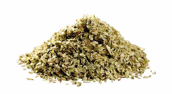 Oregano skuren blad Peru 12kg. säck