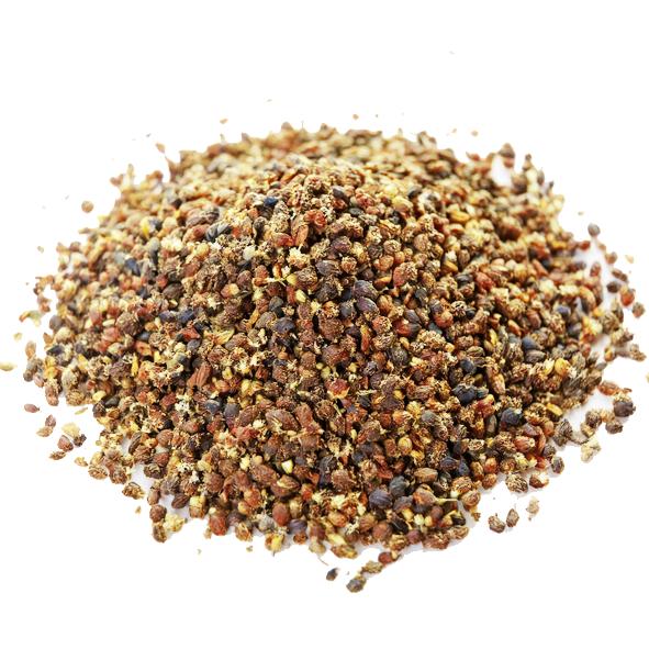 Enbär krossad premium 1kg. påse