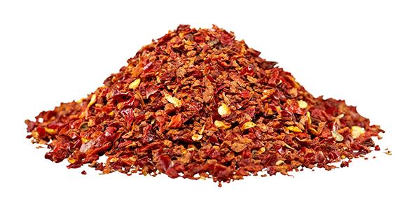 Ekologisk Chili krossad 1-3mm 20kg. säck