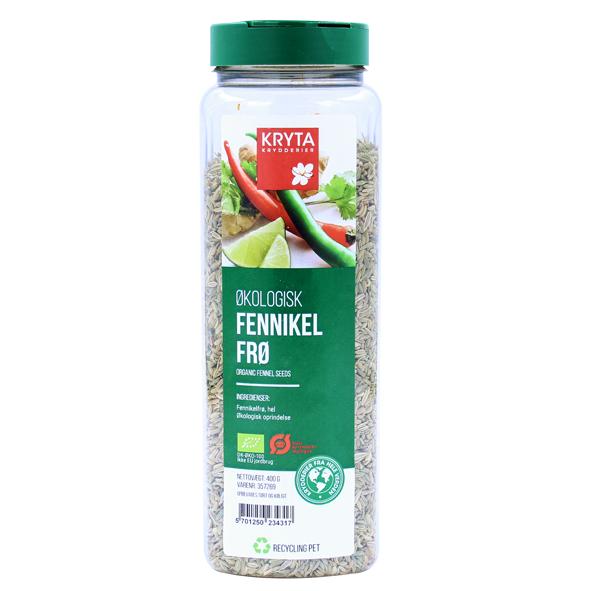 Ekologisk Fänkål hel 350gr. burk 
