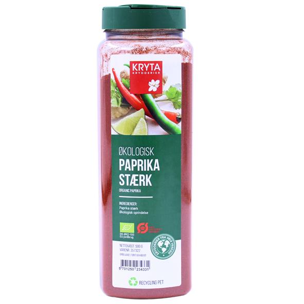 Ekologisk Paprika rosen 500gr. burk
