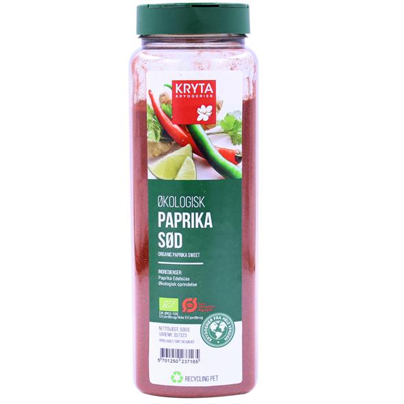Ekologisk Paprika edelsüss 500gr. burk