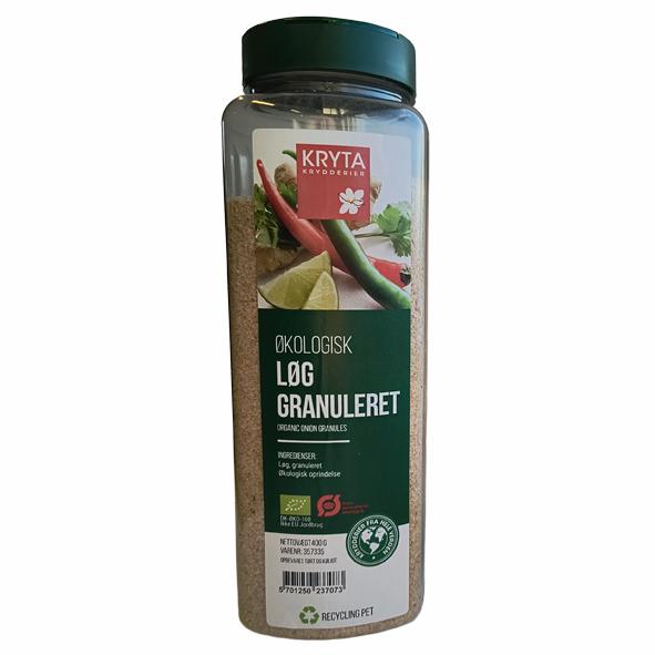 Ekologisk Lök granulerad 400gr. burk