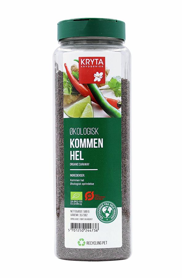 Ekologisk Kummin hel 500gr. burk