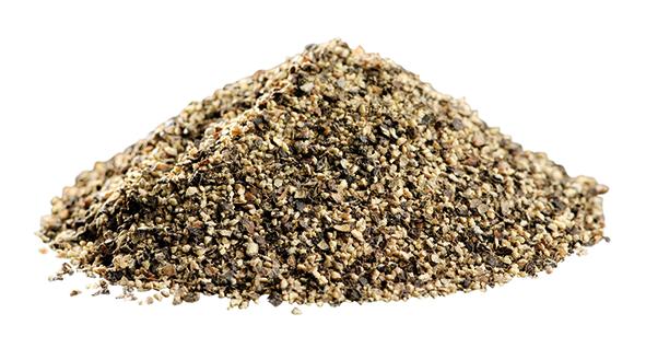 Svartpeppar grovmalen  0,5-1,5mm 1kg. påse