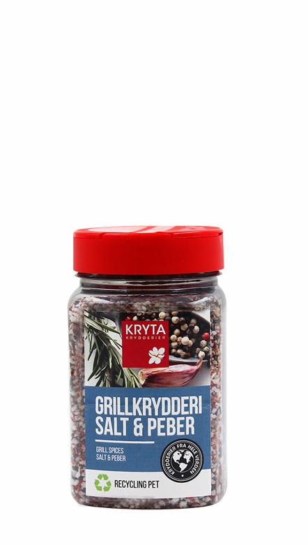 Grillkryd. salt & peppar 280gr. burk