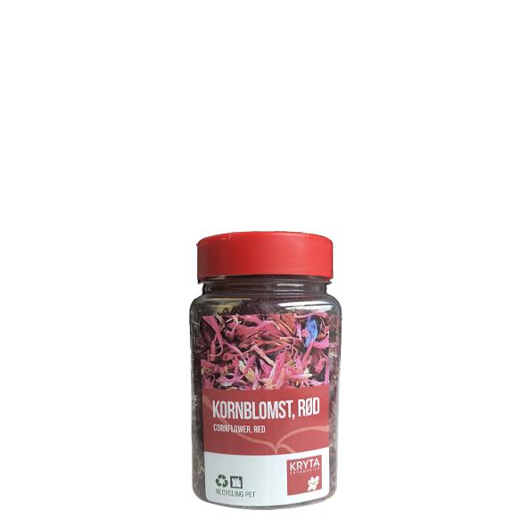 Röd blåklint, 12 g burk
