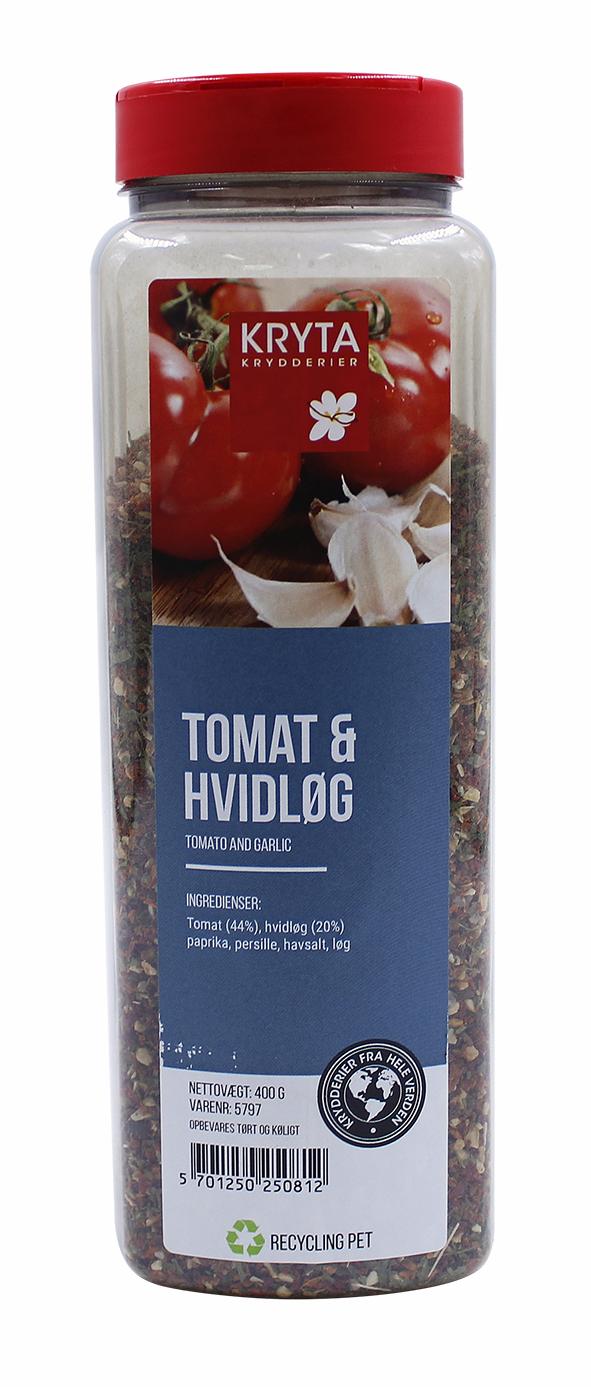 Tomat och vitlök, 400 g burk
