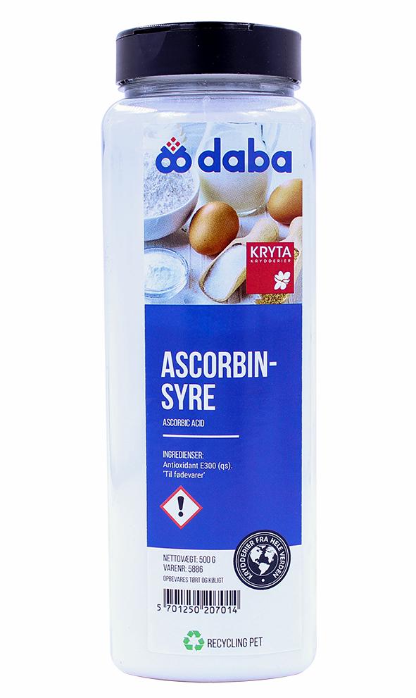 Askorbinsyra E300 500gr. burk