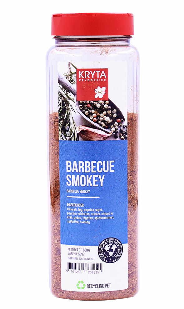 Barbecue smokey 600gr. burk