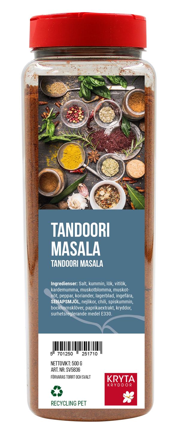 Tandoori masala 500gr. burk