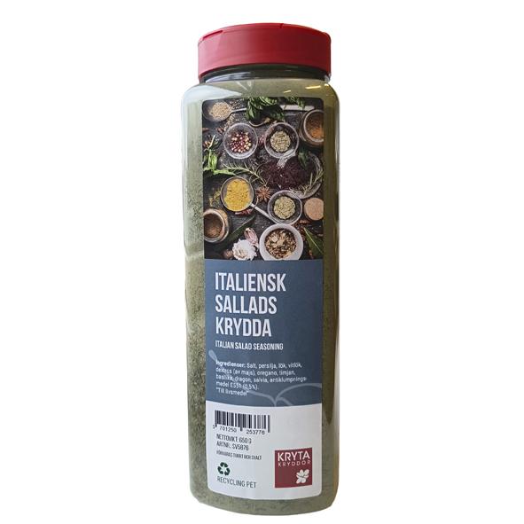 Italiensk Salladskrydda 650gr. burk