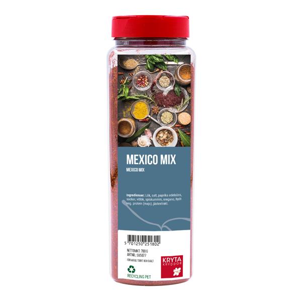 Mexiko dek. krydda. 700gr. burk