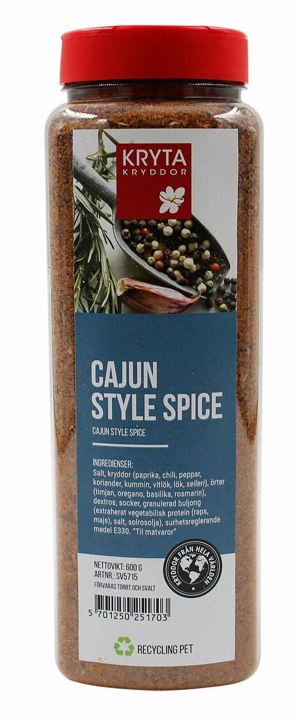 Cajun Style krydda 600gr. burk