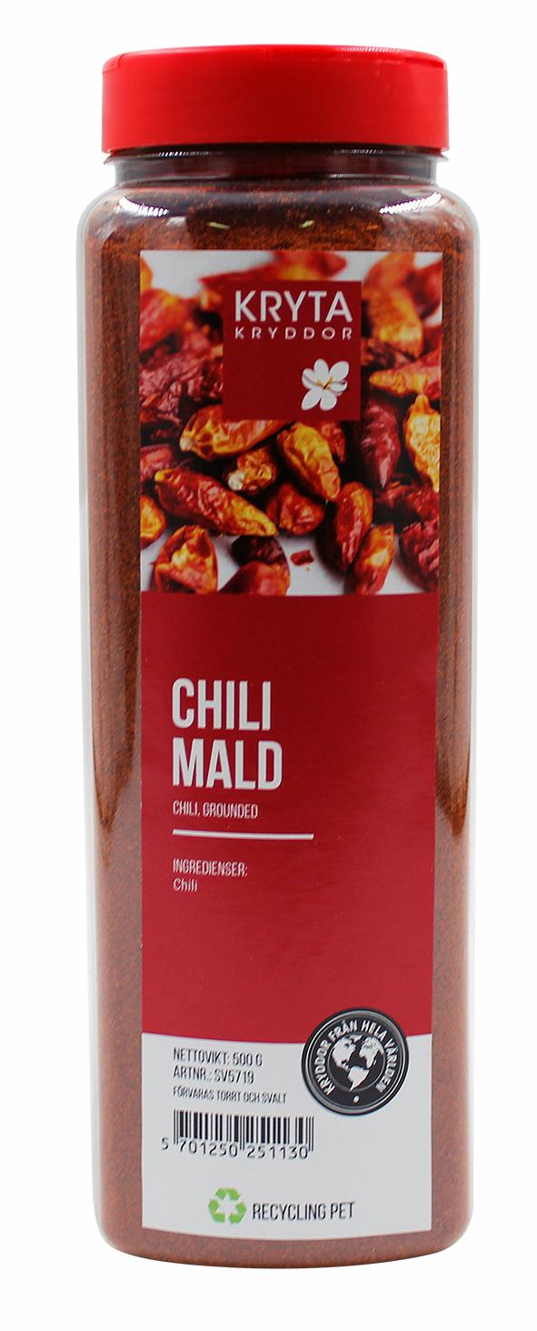Chili malen 400gr. burk