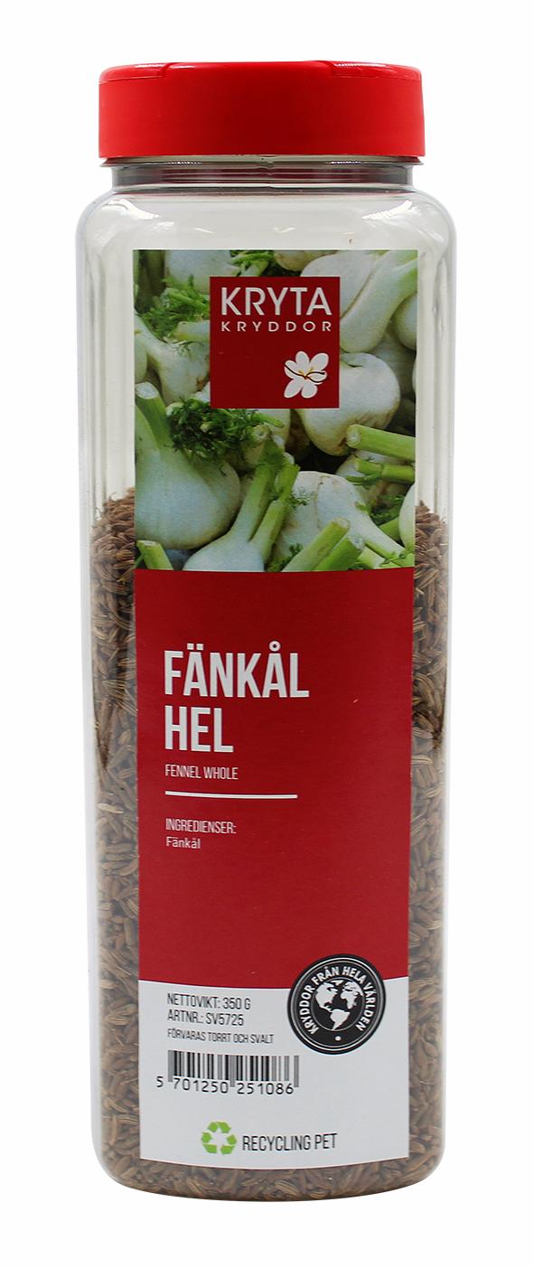 Fänkål hel 350gr. burk