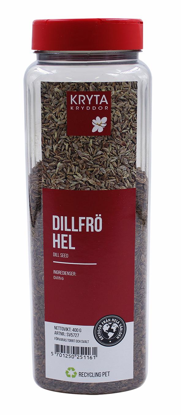 Dillfrön hela 400gr. burk