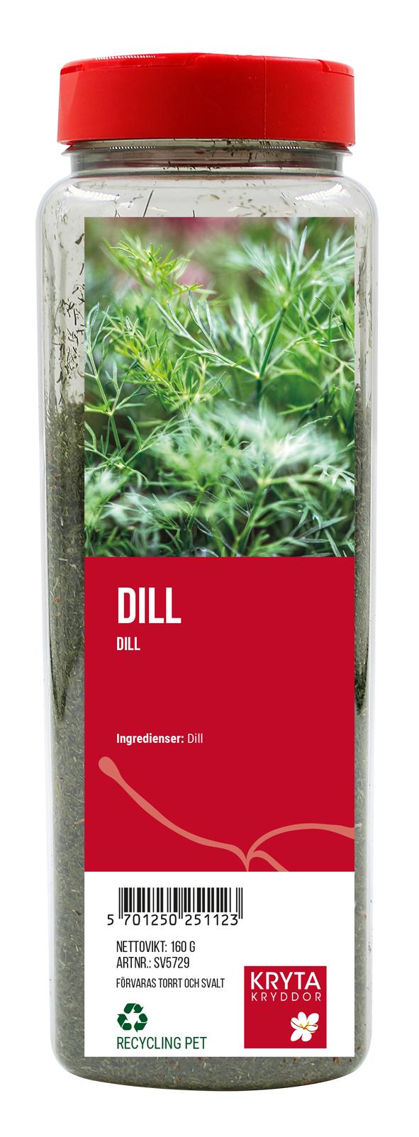 Dill 160gr. burk