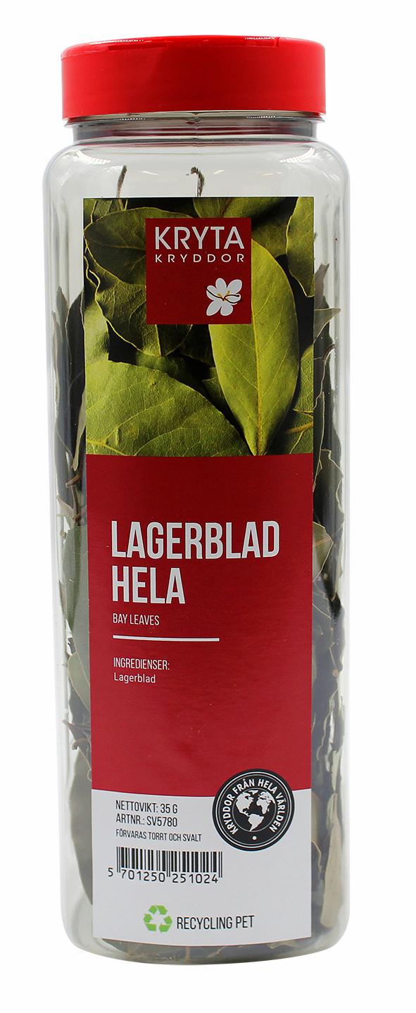 Lagerblad hela 35gr. burk