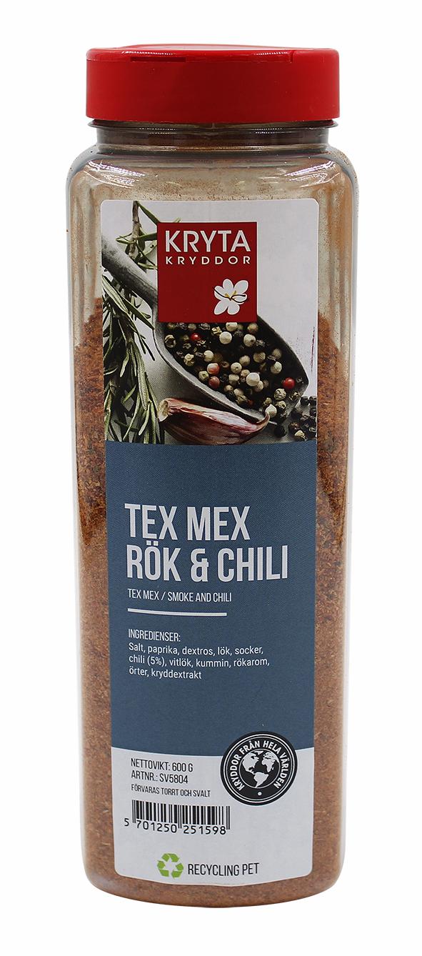 Tex Mex rök & chili 600gr. burk