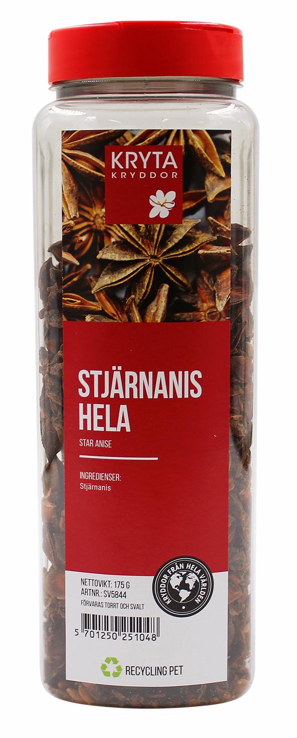 Stjärnanis hel 175gr. burk