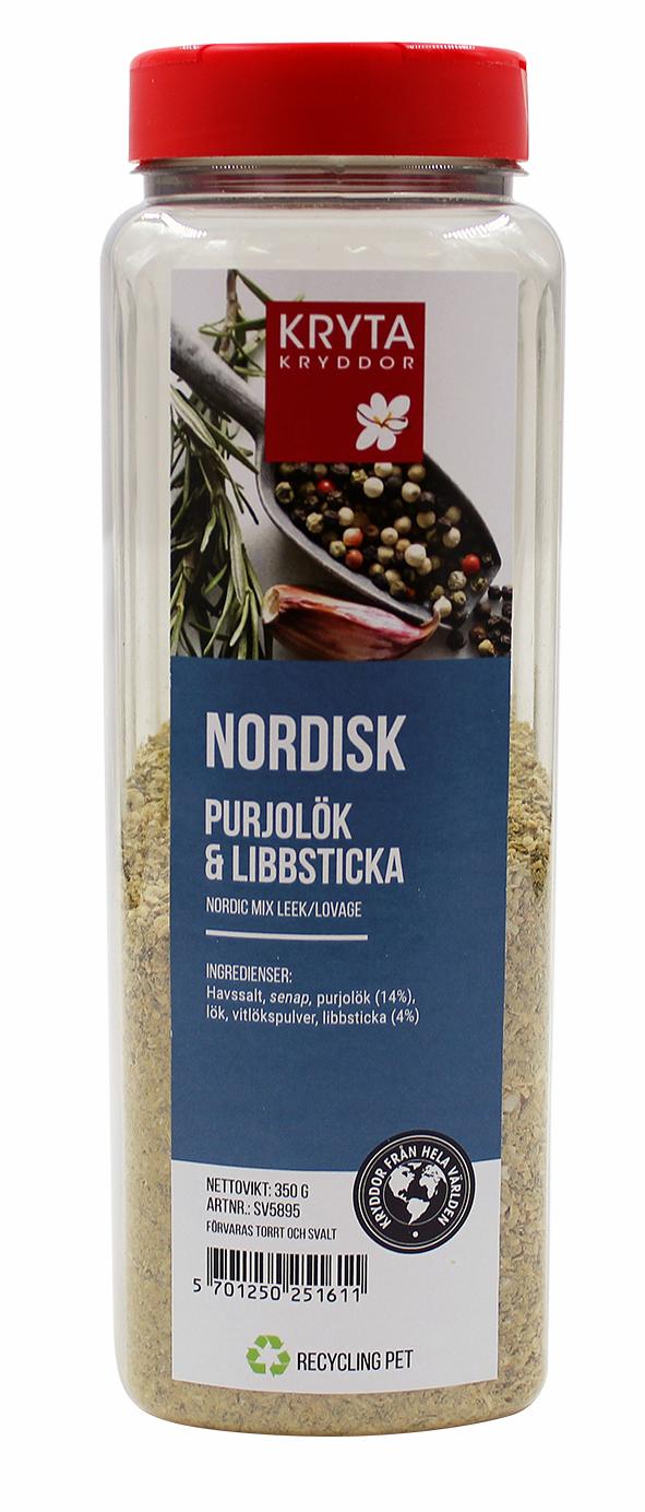 Nordisk purjolök & libbsticka 350gr. burk
